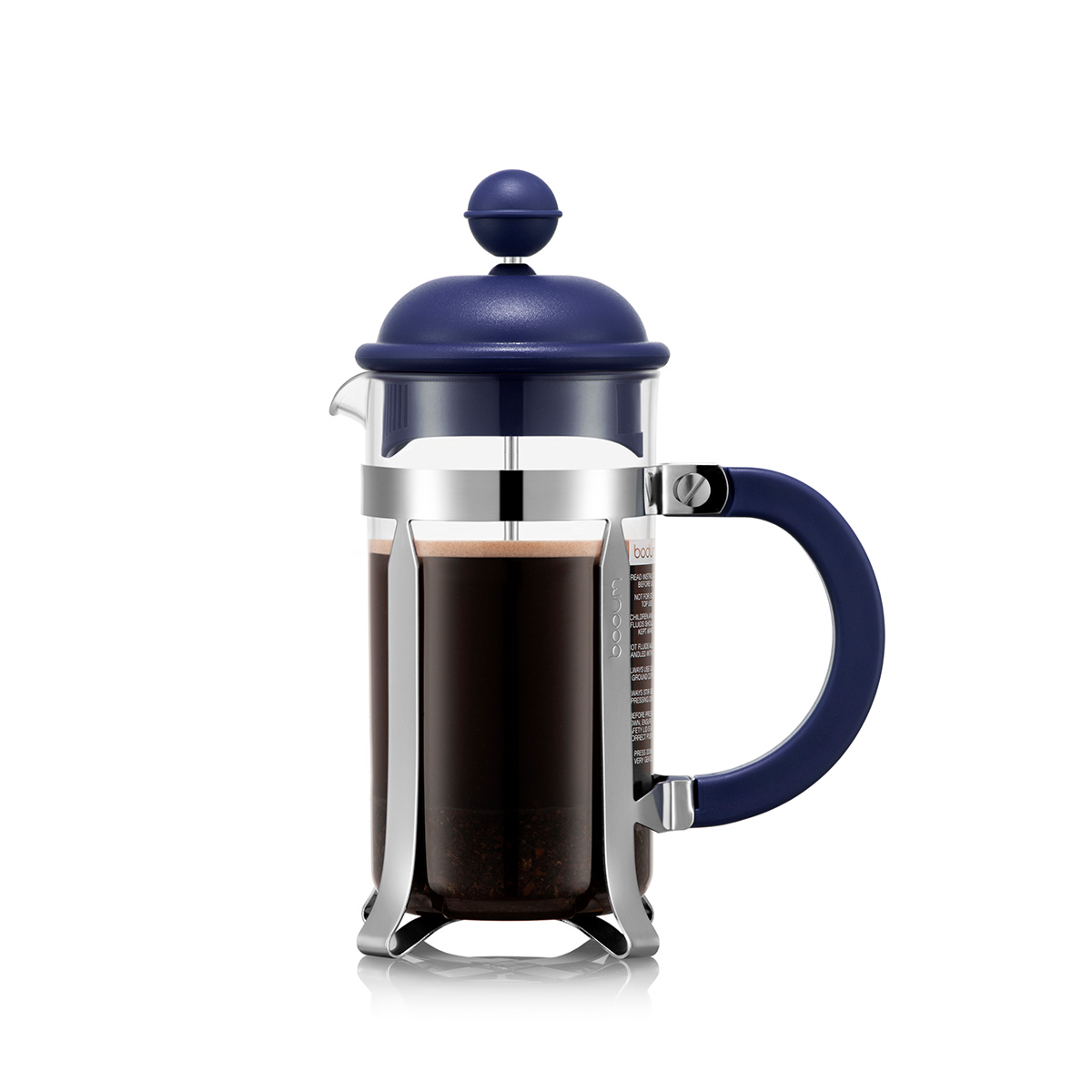 Bodum CAFFETTIERA Coffee maker, 3 cup, 0.35 l, 12 oz Midnight Blue Best Quality Coffee