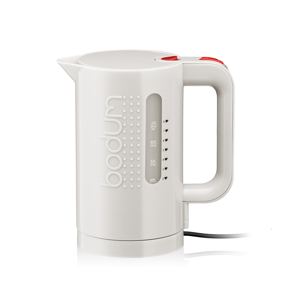 Bodum BISTRO Electric water kettle, 1.0 l, 34 oz Off white Best