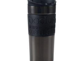 Bodum TRAVELMUG Travel mug, 0.35 l, 12 oz Gun Metal