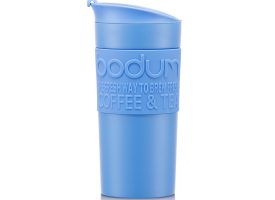 Bodum TRAVELMUG Vacuum travel mug, small, 0.35 l, 12 oz, s/s Matisse