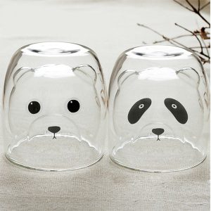 Cute Animal Glass Mug
