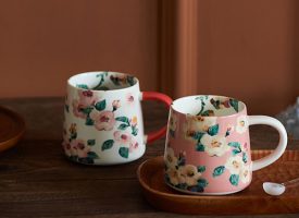 Beautiful Floral Ceramic Mug