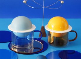 Planet Mug - Ceramic - Glass - Blue - Yellow - 4 Colors