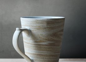 Vintage Clay Mug