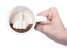 Novelty Middle Finger Mug