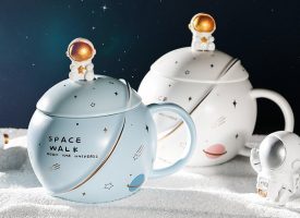 Astronaut Planet Mug