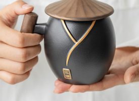 Creative Zen Mug - Pottery - Black - Red