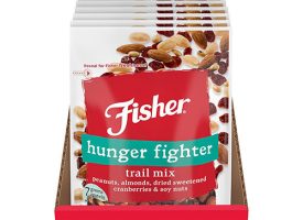 Fisher Hunger Fighter Trail Mix - Resealable Bag - Peanut, Almond,