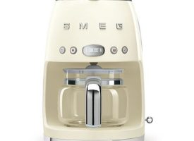 SMEG - DCF02 Drip 10-Cup Coffee Maker - Cream - Cream