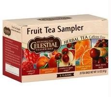 B65409 Celestial Fruit Tea Sampler -6x18 Bag