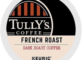 Tully's Coffee French Roast Coffee K-Cup® Box 24 Ct - Kosher Single Serve Pods