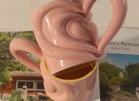 Heart Mug - Ceramic - 10.1 oz Capacity - Pink