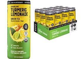 KHRM02203544 12 fl oz Turmeric Lemonade Green Tea