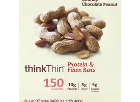 thinkThin® High Protein Bars, Chunky Chocolate Peanut, 1.41 oz