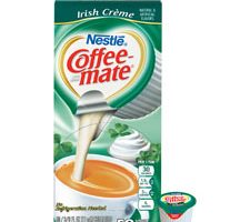 NES35112CT Nestle Coffee-Mate Irish Cream Liquid Creamer, Emerald Green