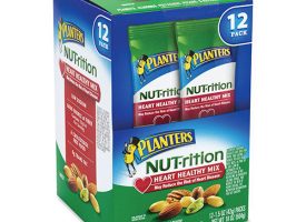 Planters® NUT-rition Heart Healthy Mix, 1.5 oz Tube, 12 Tubes/Box