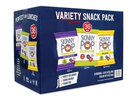 SkinnyPop® Popcorn Popcorn Variety Snack Pack, 0.5 oz Bag, 36