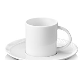 L'Objet Corde Espresso Cup and Saucer