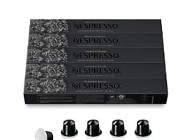 Nespresso Capsules OriginalLine, Ristretto, Dark Roast Espresso Coffee, 50-Count Espresso Pods