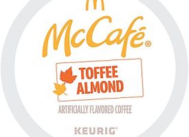 Mccafé Toffee Almond Coffee K-Cup® Box 12 Ct - Kosher Single Serve Pods