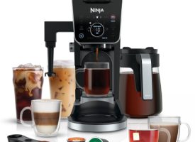 Ninja® DualBrew Pro Specialty Coffee System, Compatible with K-Cup Pods, and 12-Cup Drip Coffee Maker | Black | CFP301