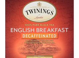 Twining Tea 315884 50 oz Decaffeinated English Breakfast Herbal Tea - Pack of 6