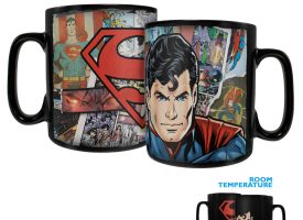 DC Comics Superman Core Papercut Clue Morphing Heat-Sensitive Mug
