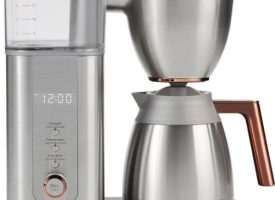 Café - Smart Drip 10-Cup Coffee Maker with WiFi - Brushed Stainless