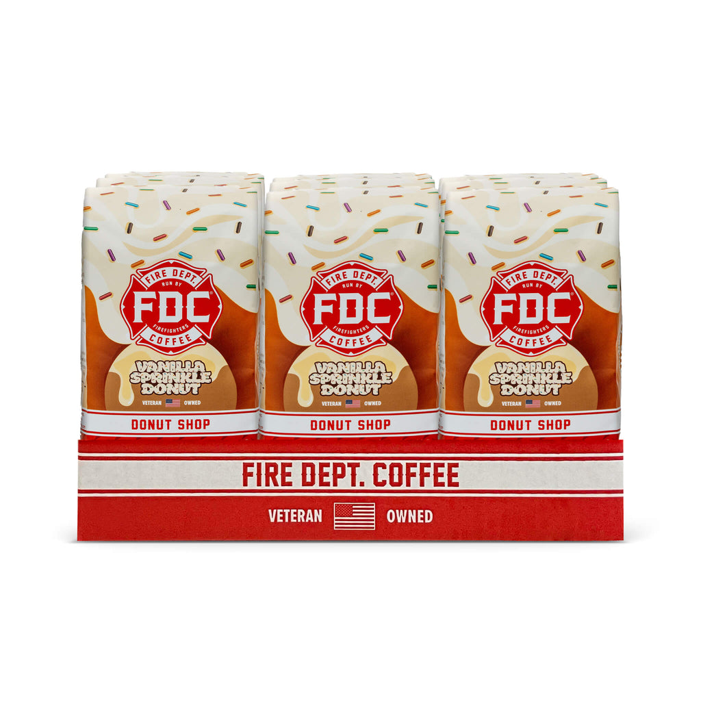 vanilla-sprinkle-donut-coffee-wholesale-coffee
