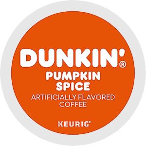 Dunkin' Pumpkin Spice Coffee K-Cup® Pods 22 Ct - Kosher Single Serve Pods