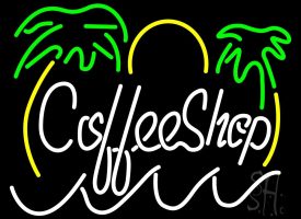 Everything Neon N105-1479 Coffee Shop LED Neon Sign 15 x 19 - inches