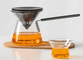 Vintage Glass Coffee Pour-Over Dripper Brewer Set - Blend Functionality with Elegance