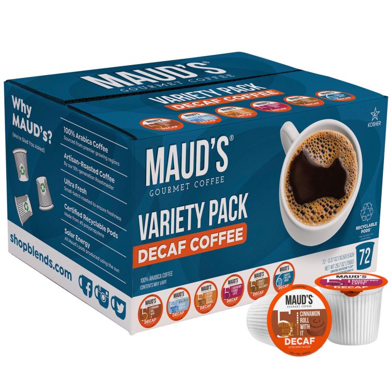 Maud's Decaf Flavored Coffee K-cup Variety Pack (72 Ct.) - Best Quality 