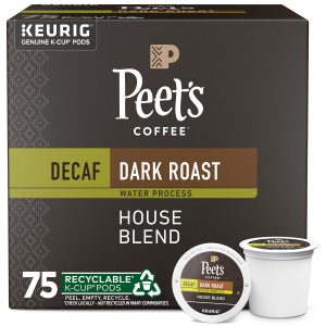 Peet's Coffee K-Cups, Decaf House Blend (75 ct.)