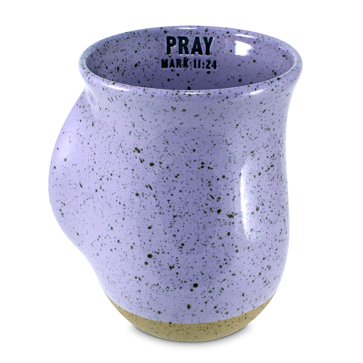 18517 Handwarmer Mug Speckled Stone Pray