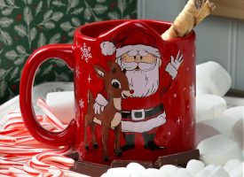 Rudolph Ready Rudolph 16 oz. Bas-relief Ceramic Mug
