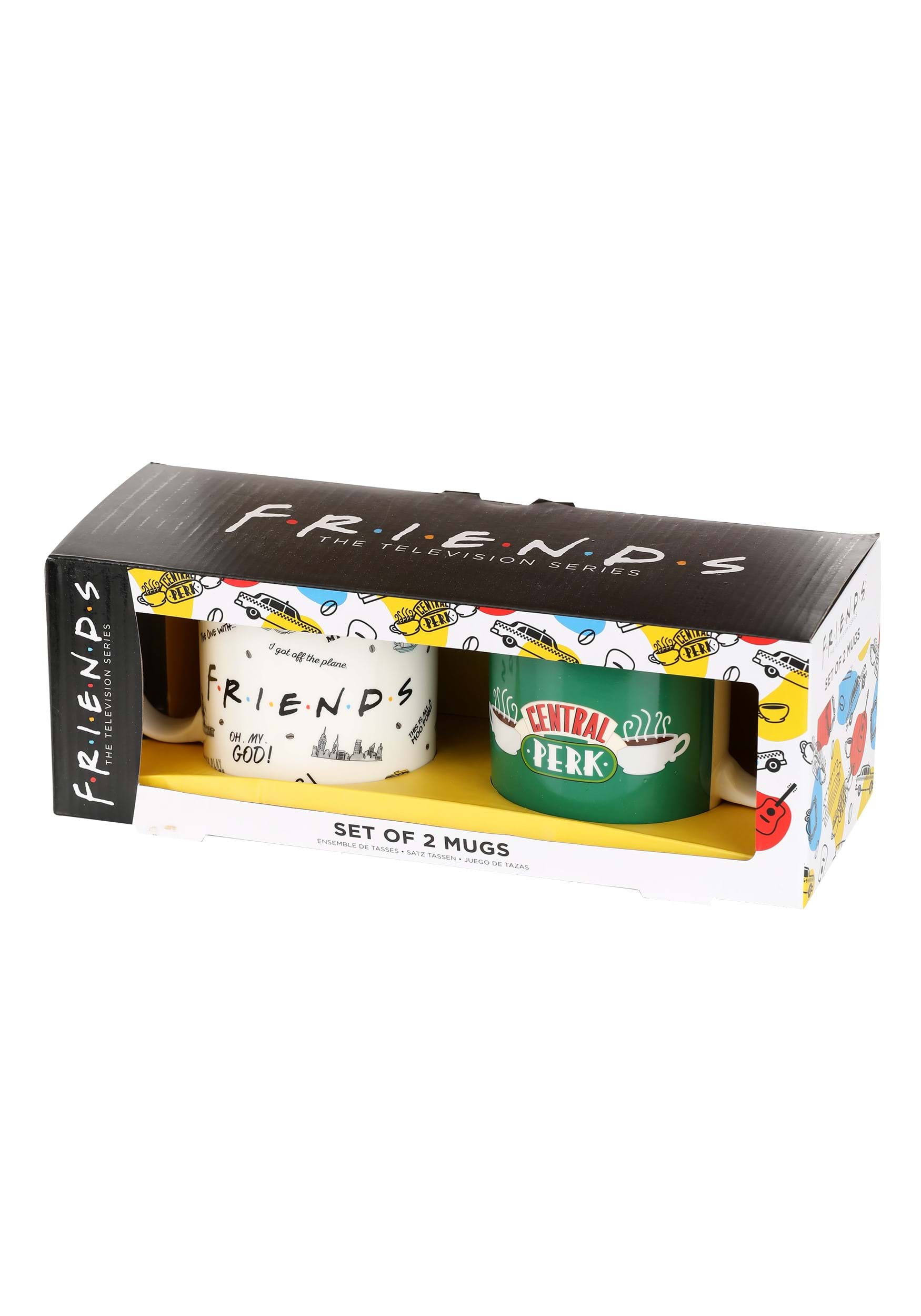 Set of 2 Friends Oversized Mugs