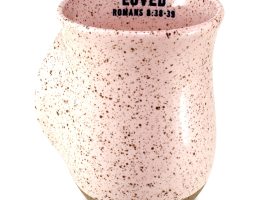 18514 Handwarmer Mug Speckled Stone Loved