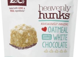 303038 Heavenly Hunks Oatmeal White Cookie Chocolate - Gulten Free, 6 oz - Pack of 6