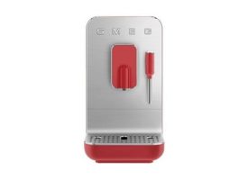 SMEG BCC02 Fully-Automatic Coffee Maker With Steamer - Red
