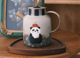 Hand-Painted Panda Kettle - Ceramic - Improve Your Drinking Experience
