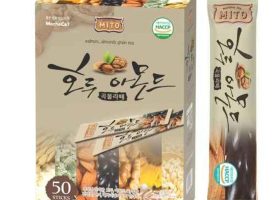 307306 18 g Korea Seven Grains Tea with Walnut, Almonds & Black Beans - 50 Tea Bags