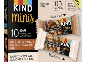 KND27960 0.7 oz Food Minis Caramel Almond Nuts & Sea Salt - Pack of 10