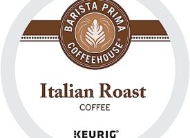 Barista Prima Coffeehouse Italian Roast 48 Count K-Cup® Box - Kosher Single Serve Pods