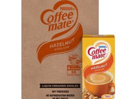 Nestl???" Coffee-mate?" Coffee Creamer Hazelnut - liquid creamer singles