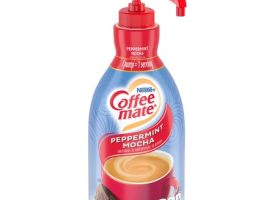 Nestl???" Coffee-mate?" Coffee Creamer Peppermint Mocha - 1.5L liquid pump bottle