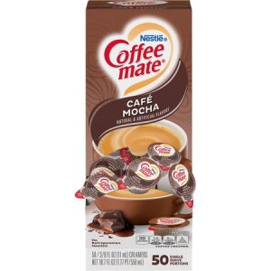 Nestl???" Coffee-mate?" Coffee Creamer Caf?? Mocha - liquid creamer singles