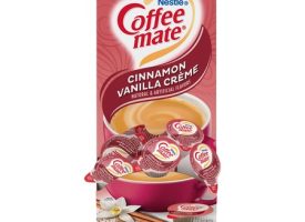 Nestl???" Coffee-mate?" Coffee Creamer Cinnamon Vanilla Cr??me - liquid creamer singles