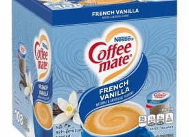 NES48224 Coffee Mate French Vanilla Creamer - 108 Count - Case of 108