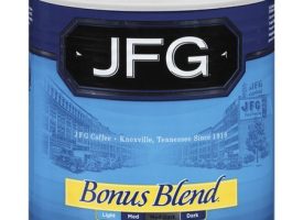New England JFG Bonus Blend Coffee Canister